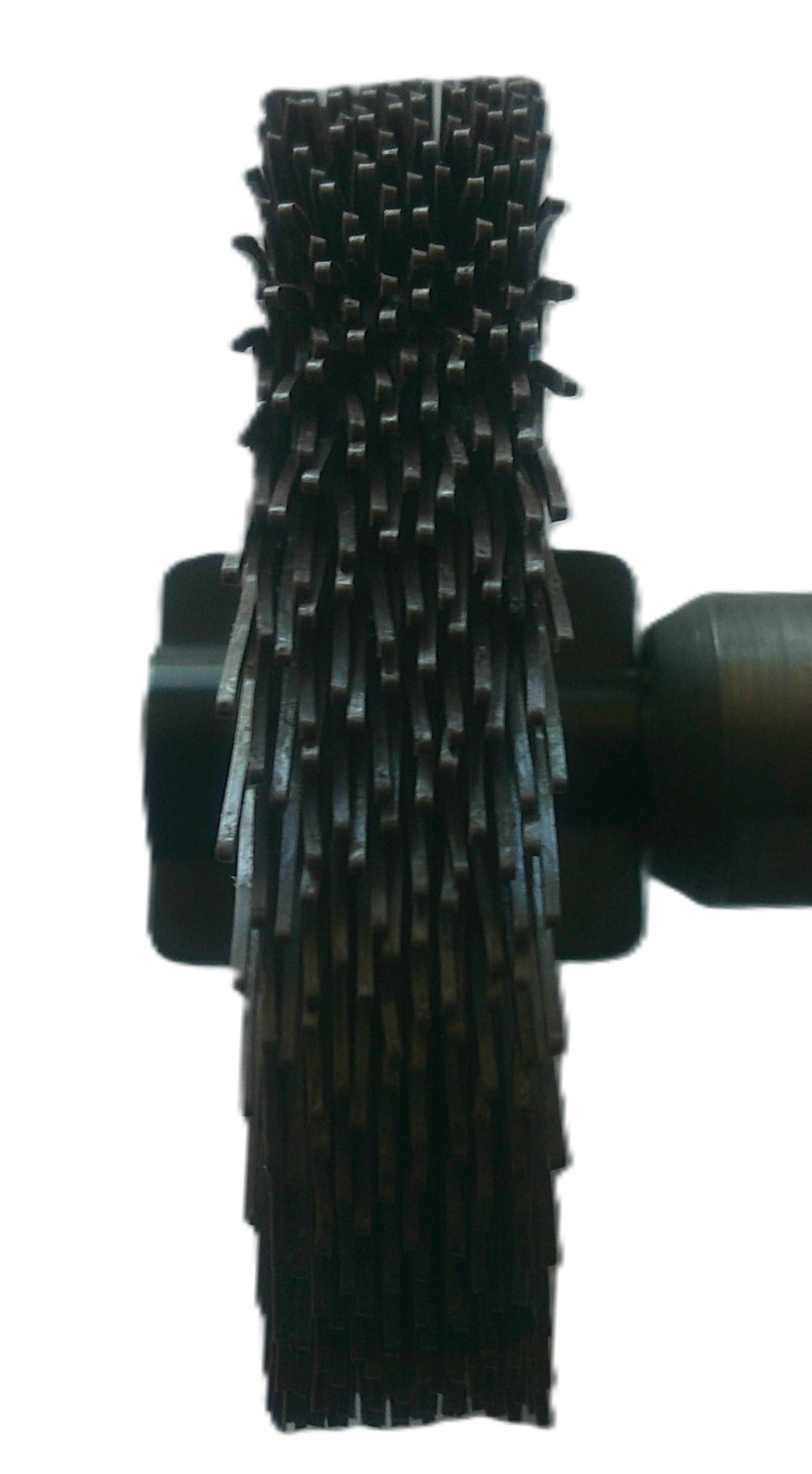 3" TC 36X, 9 Ply Brush, 1/4" Steel Shaft, Reusable Adapter