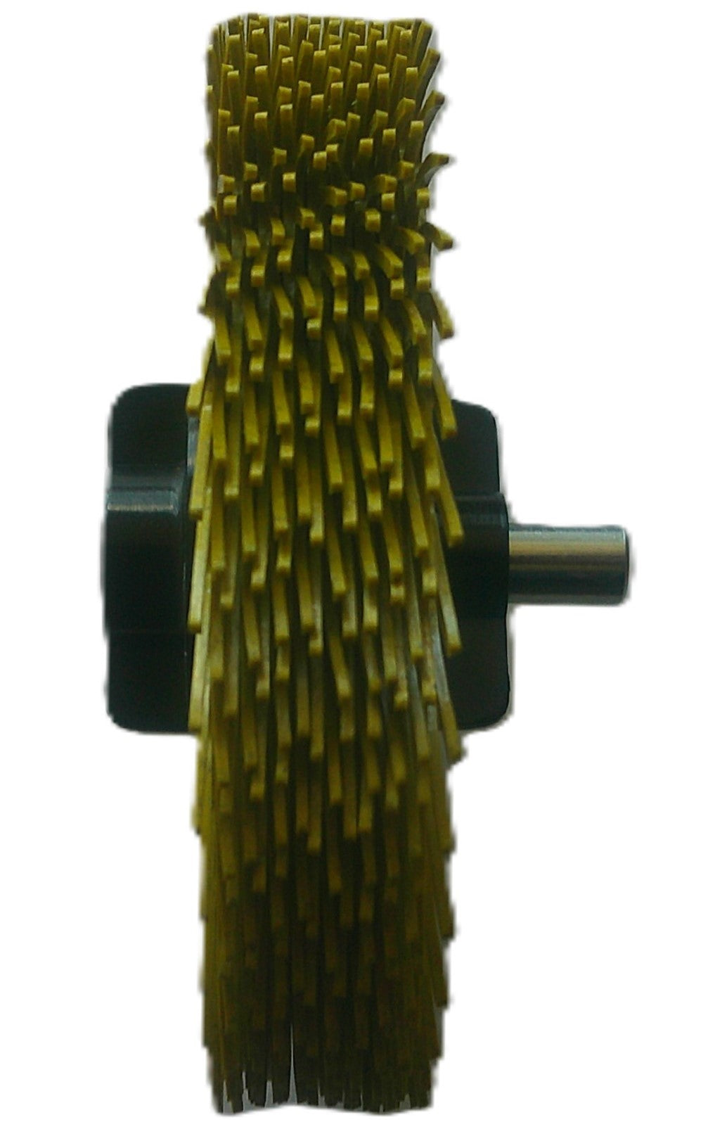 3" TC 80X, 9 Ply Brush, 1/4" Steel Shaft, Reusable Adapter