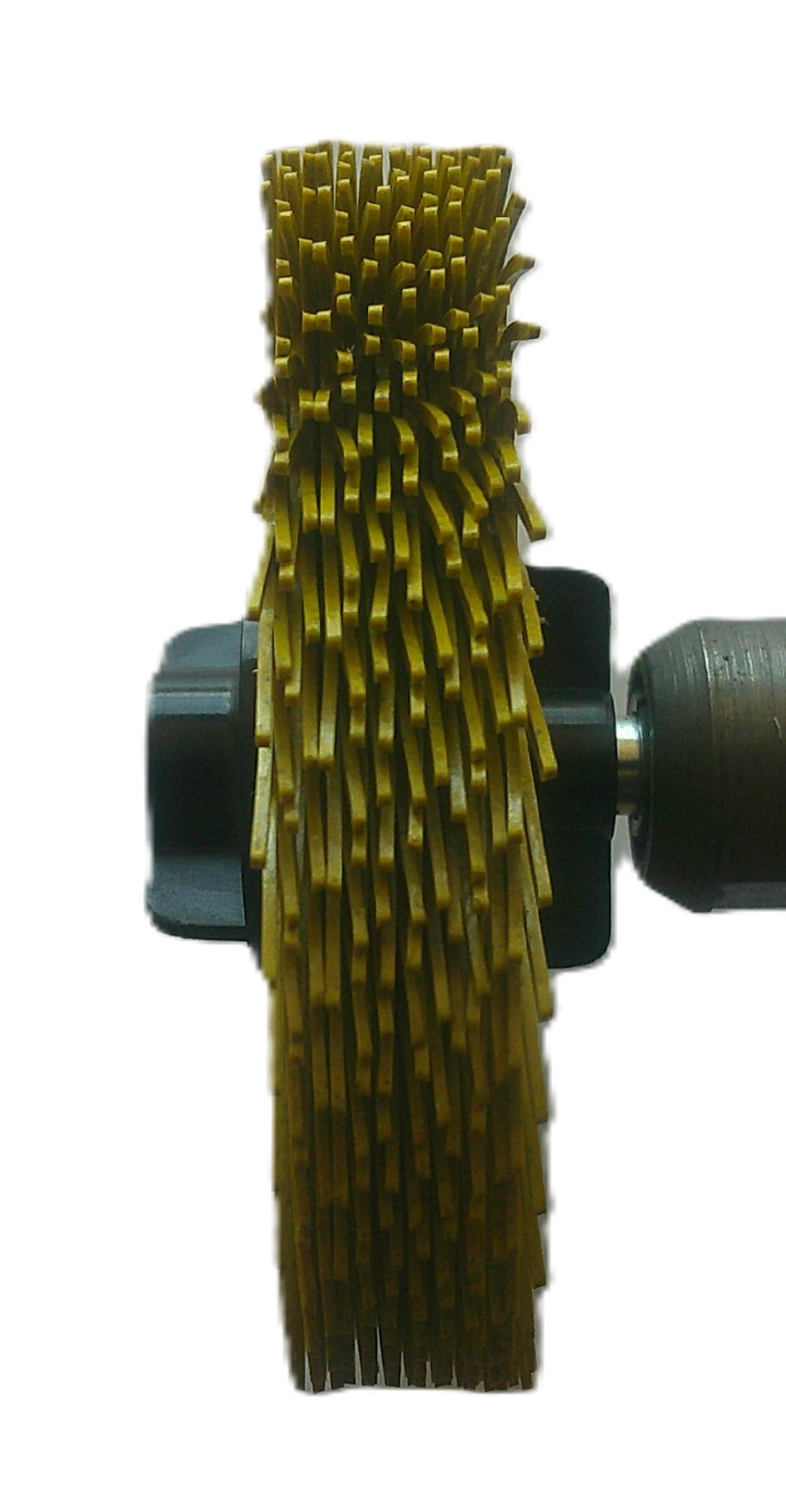 3" TC 80X, 9 Ply Brush, 1/4" Steel Shaft, Reusable Adapter