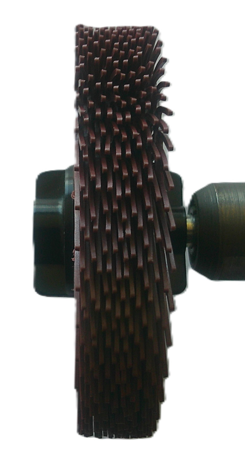 3" TC 220X, 9 Ply Brush, 1/4" Steel Shaft, Reusable Adapter
