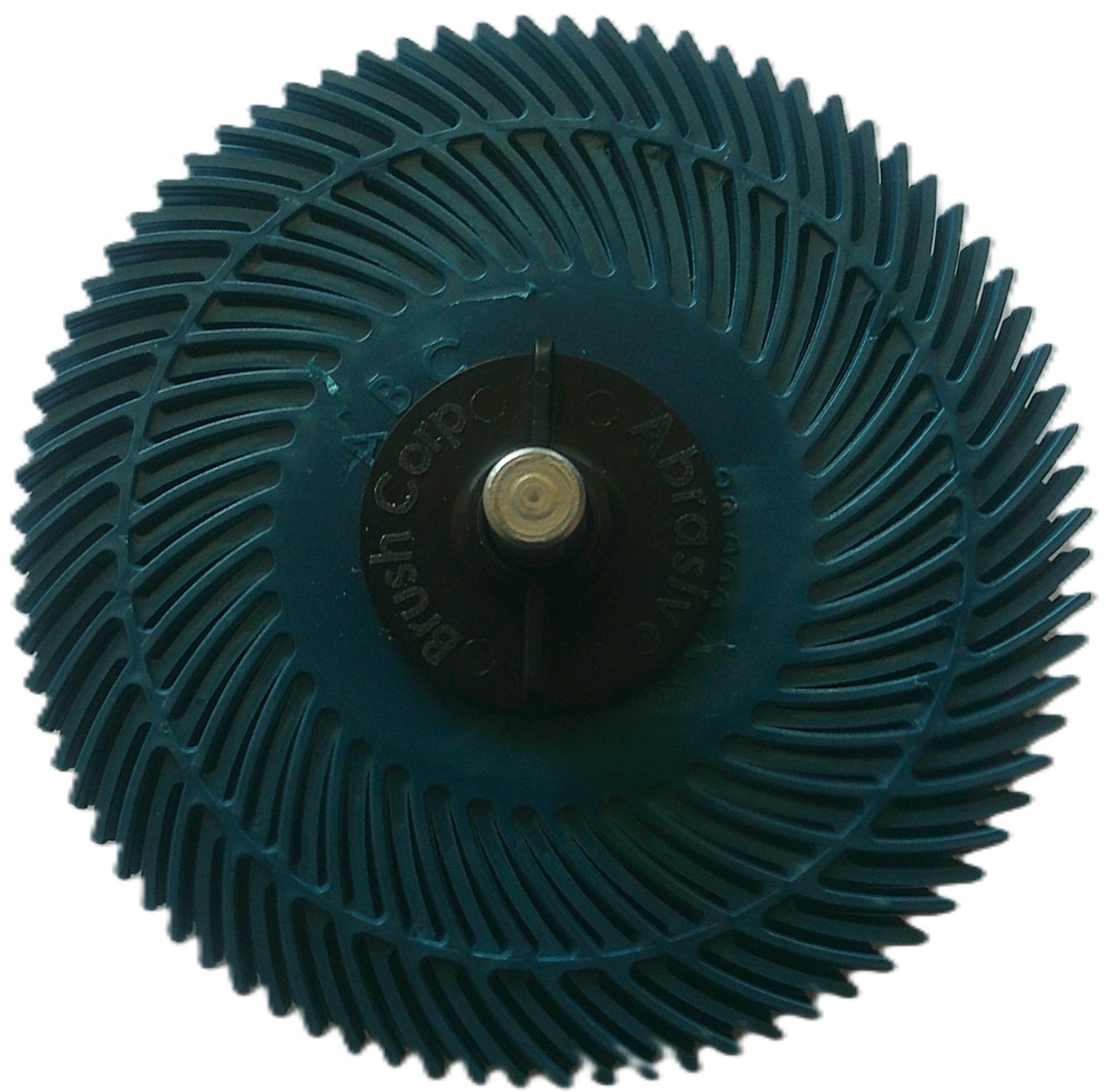 3" TC 400X, 3 Ply Brush, 1/4" Steel Shaft, Reusable Adapter