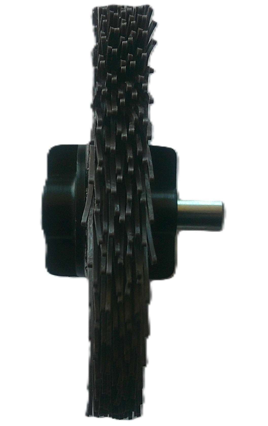 3" TC 36X, 6 Ply Brush, 1/4" Steel Shaft, Reusable Adapter