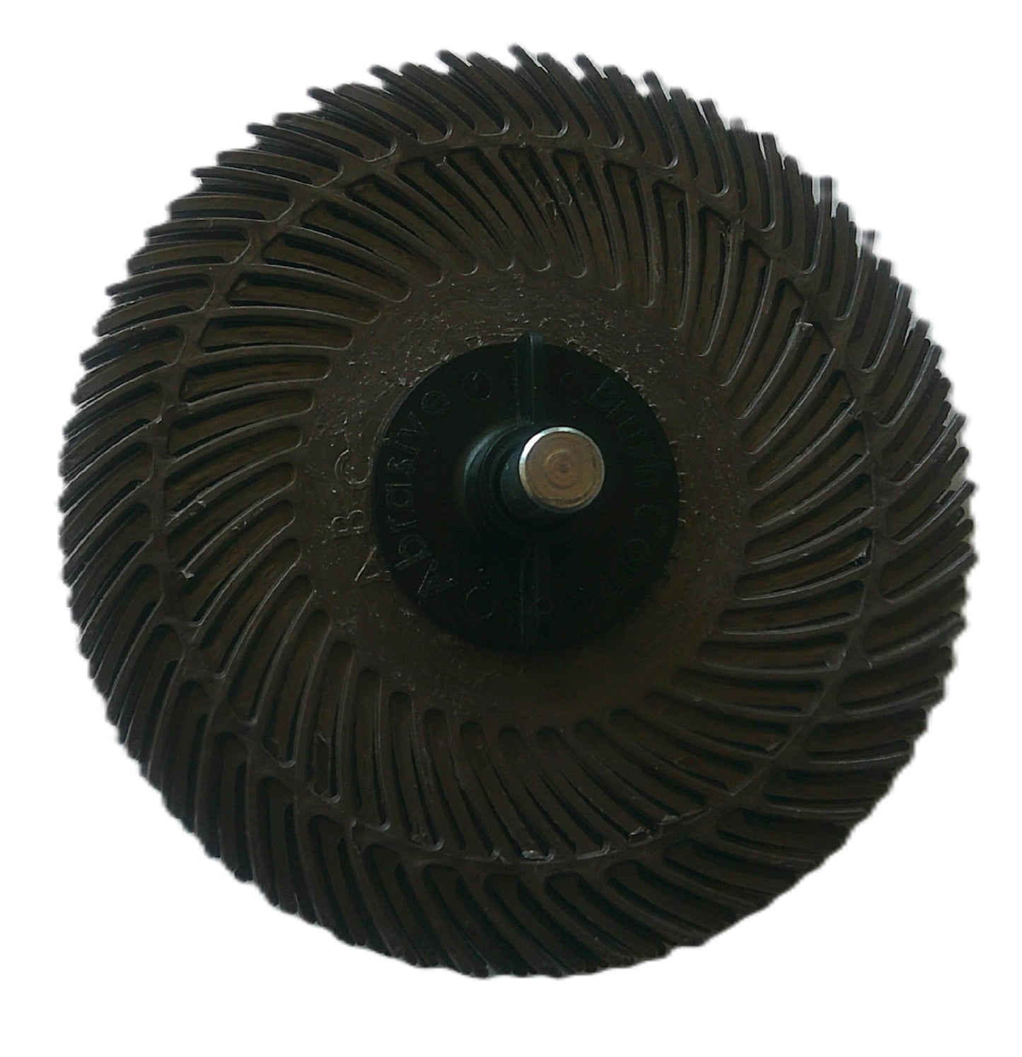 3" TC 36X, 6 Ply Brush, 1/4" Steel Shaft, Reusable Adapter