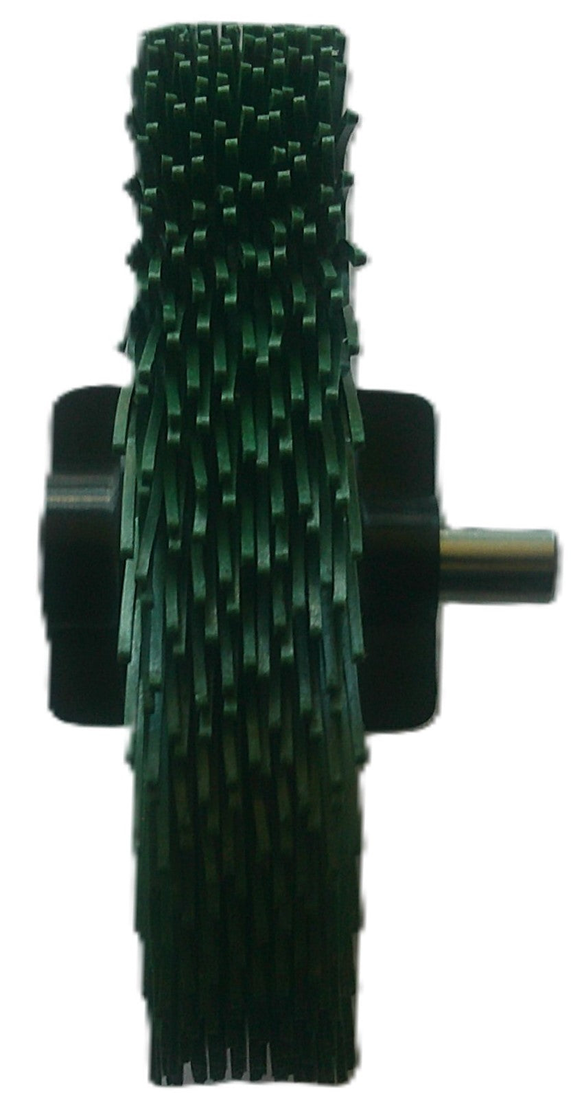 3" TC 50X, 9 Ply Brush, 1/4" Steel Shaft, Reusable Adapter