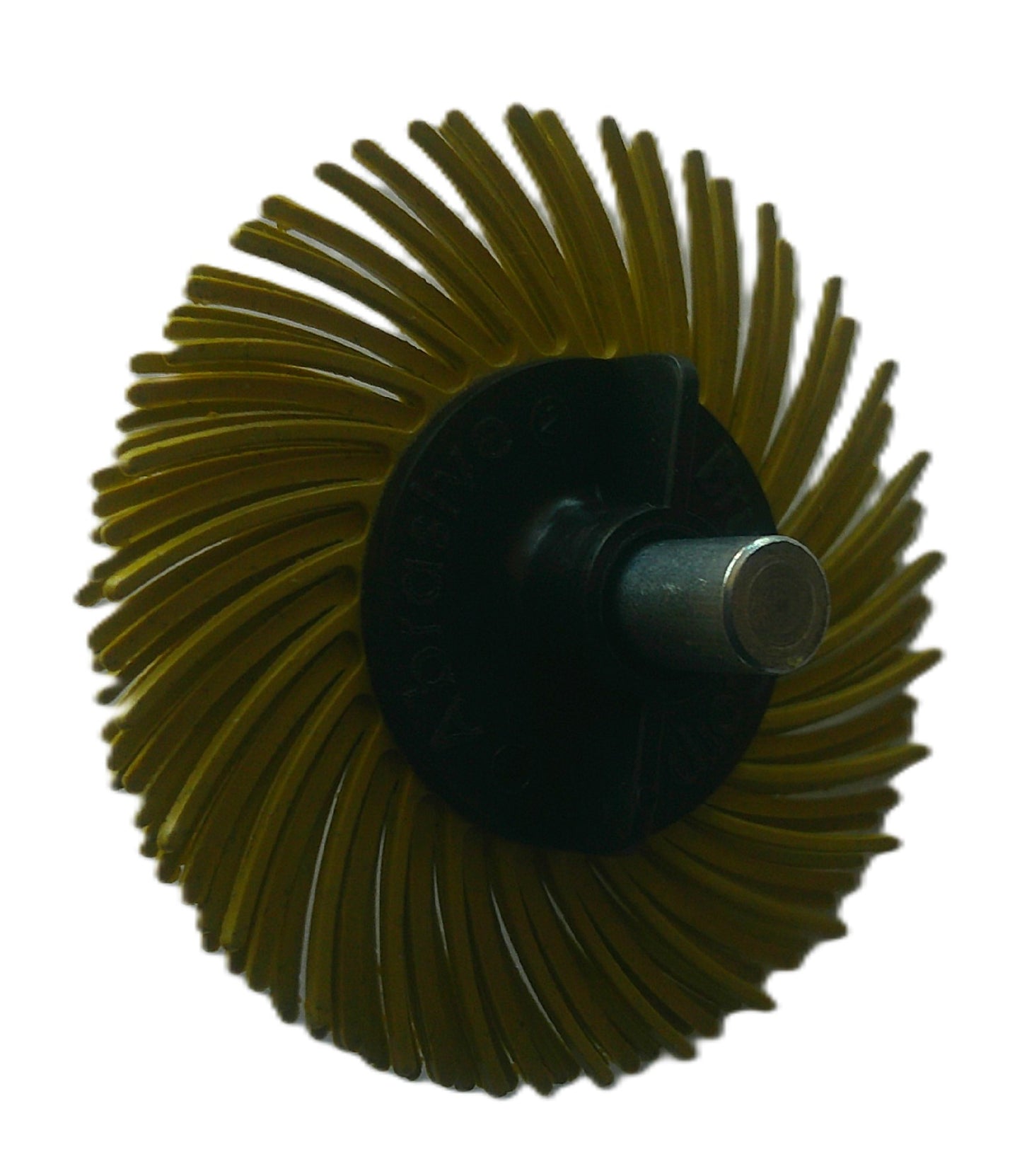 2" TC 80X, 3 Ply Brush, 1/4" Steel Shaft, Reusable Adapter