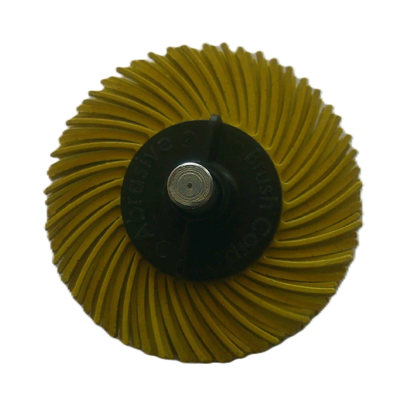 2" TC 80X, 9 Ply Brush, 1/4" Steel Shaft, Reusable Adapter