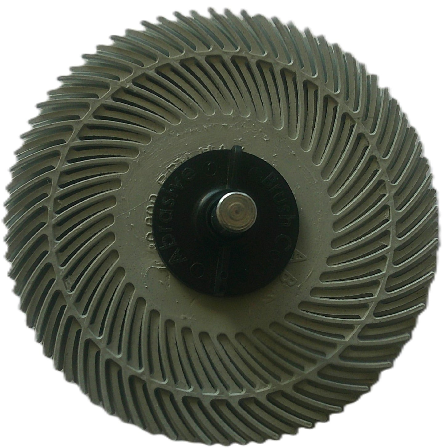3" TC 120X, 6 Ply Brush, 1/4" Steel Shaft, Reusable Adapter