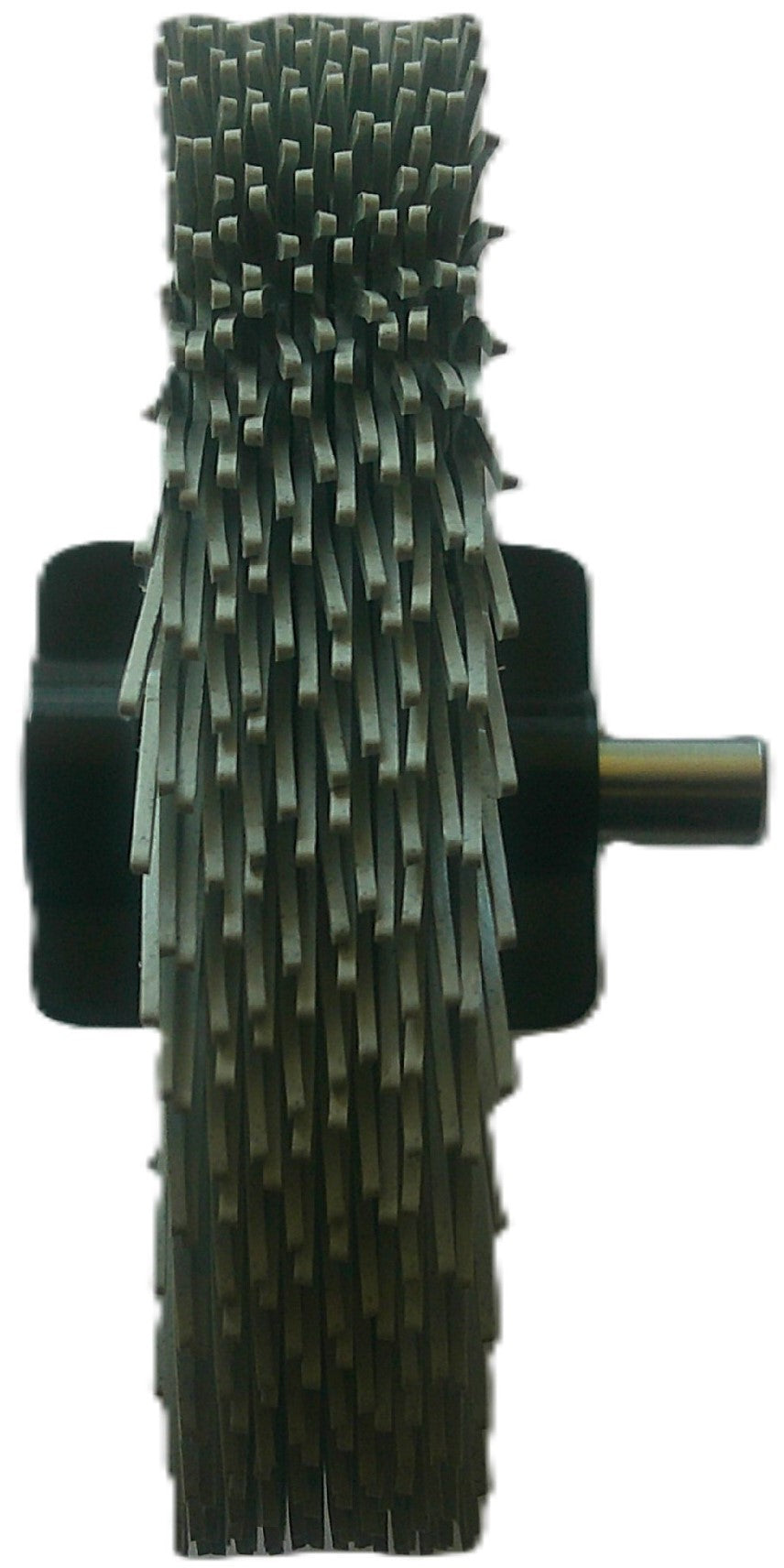 3" TC 120X, 9 Ply Brush, 1/4" Steel Shaft, Reusable Adapter