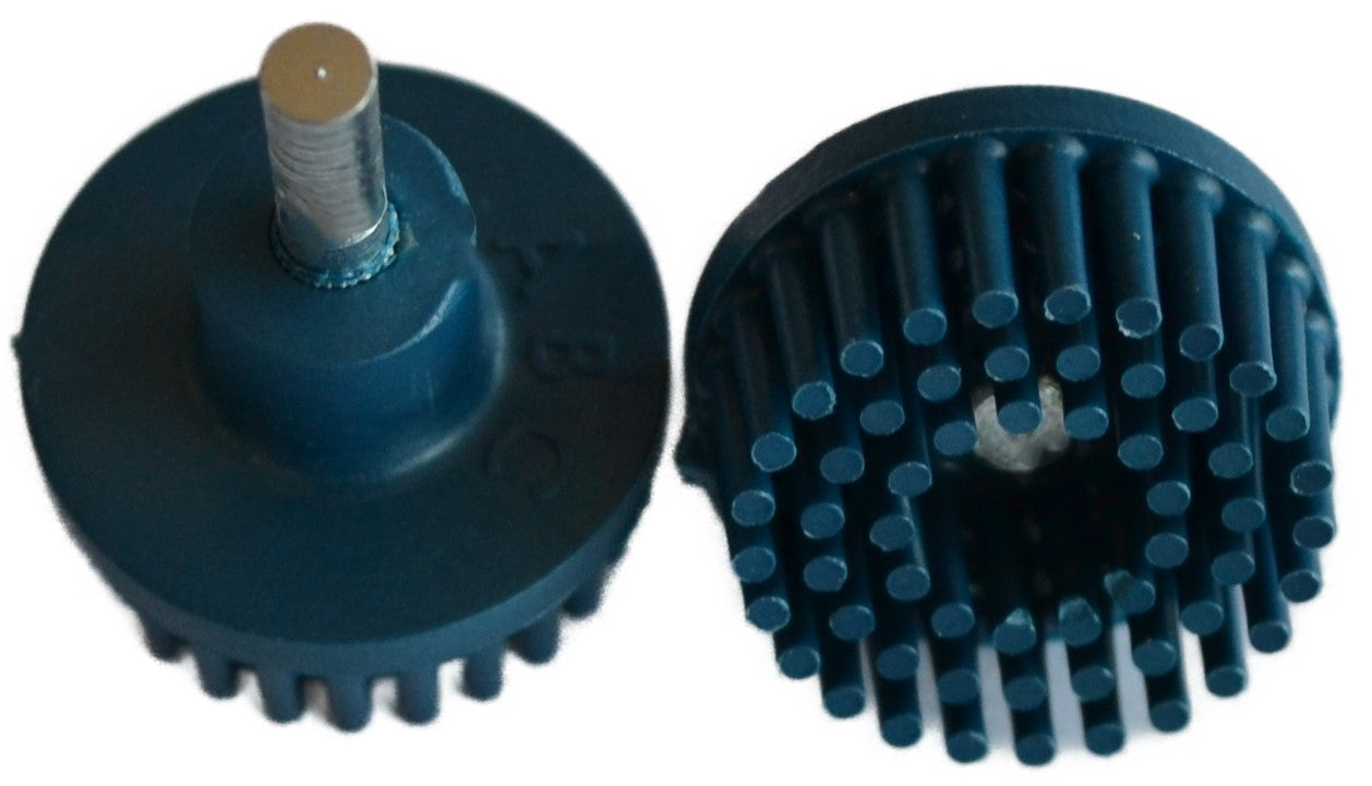 1" Brush 400X, 1/8" Steel Shaft, Box of 10