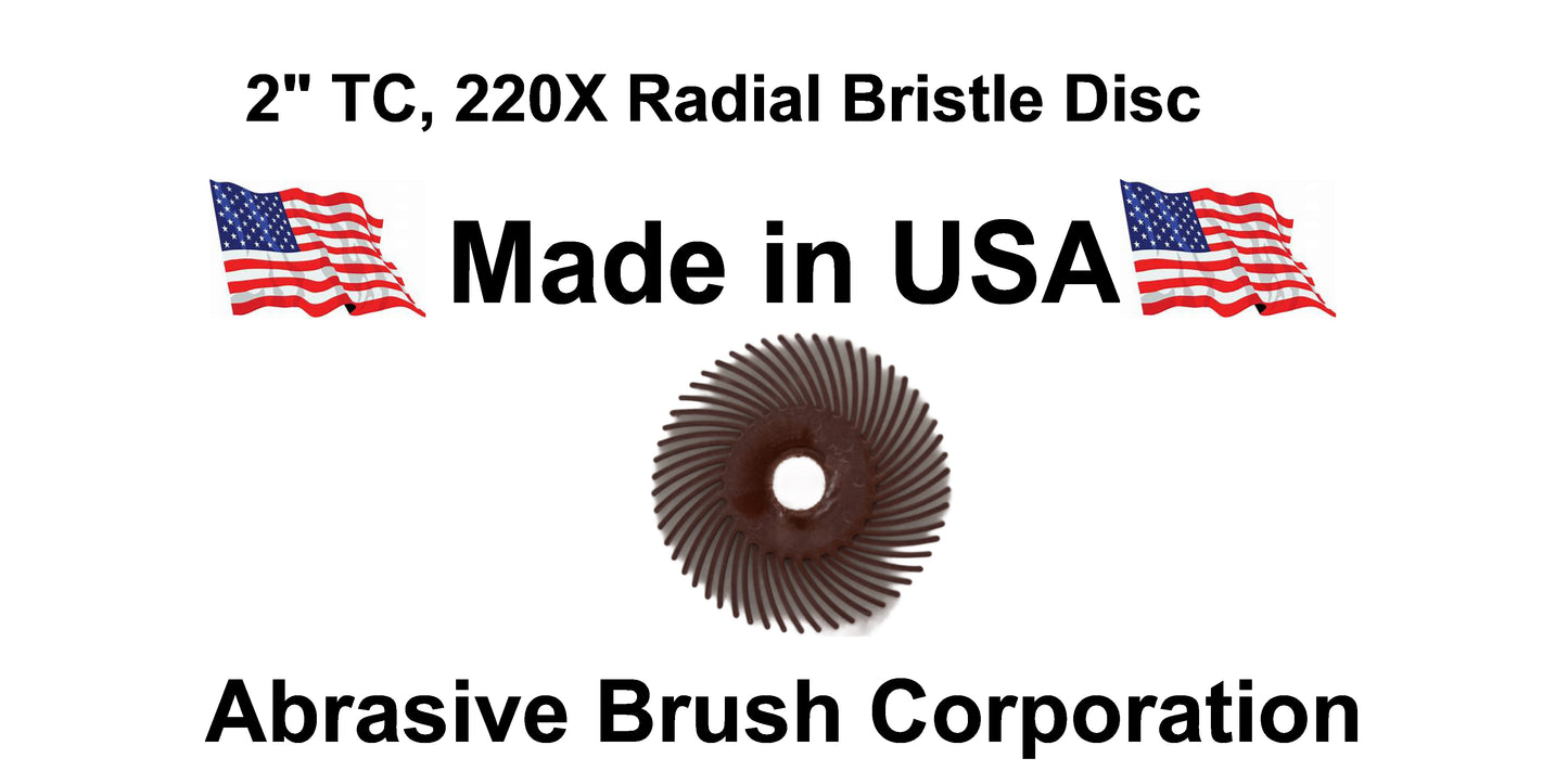 Radial Disc, 2" TC 220X, 40 discs per Box