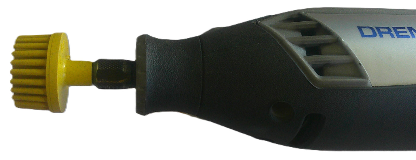 3/4" Brush 80X, 1/8" Steel Shaft, Box of 10