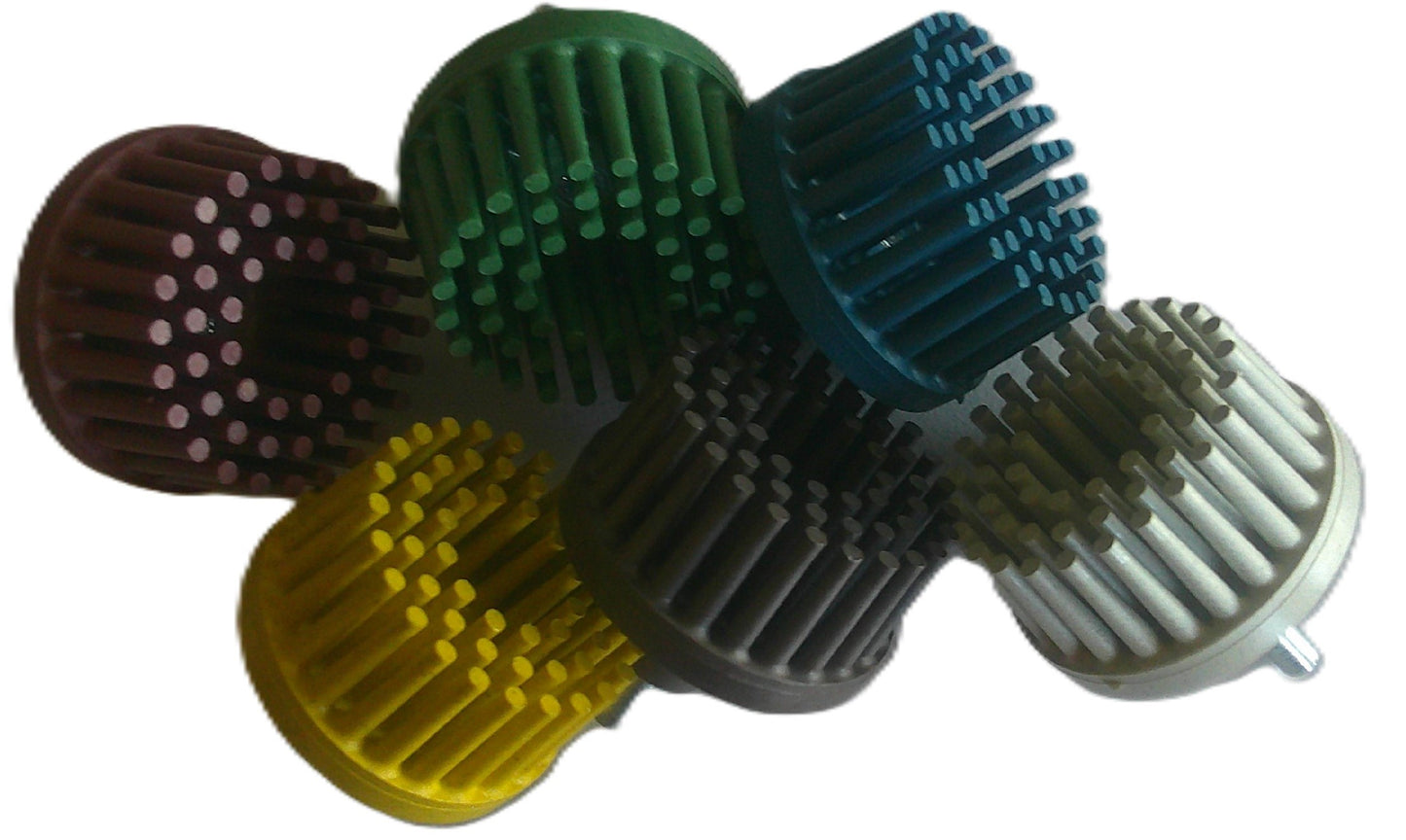 1" Brush 1/8" Steel Shaft, Sample Pack, 6 Brushes per Box