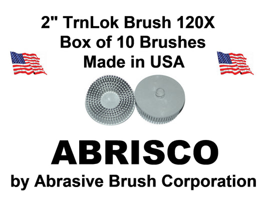 2" Brush 120X, TrnLok, Box of 10
