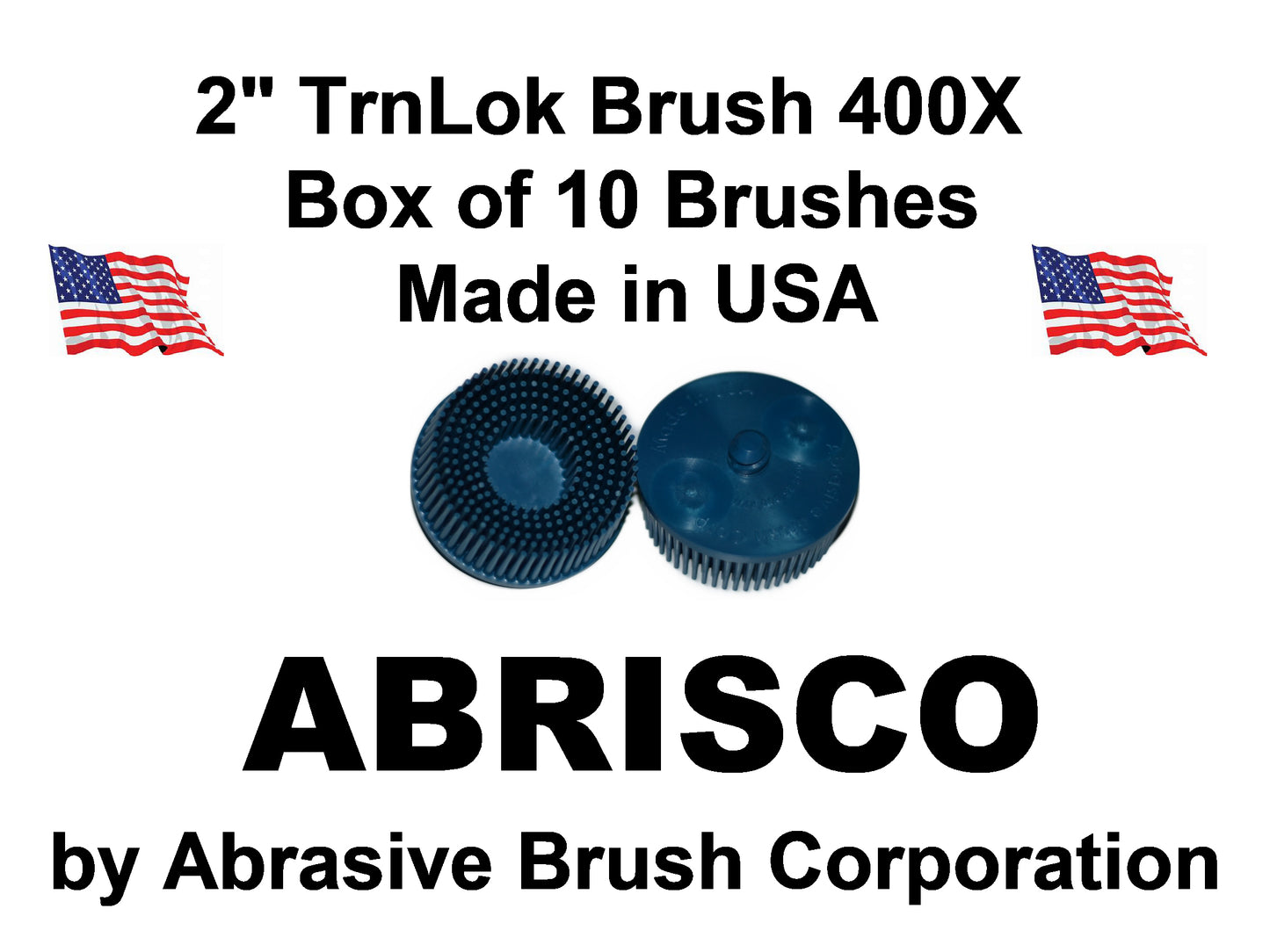 2"Brush 400X, TrnLok, Box of 10