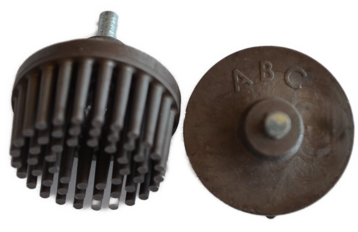 1"Brush 36X, 1/8" Steel Shaft, Box of 10