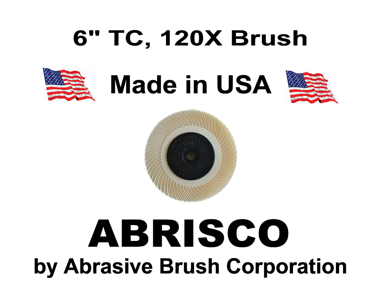 6" TC Brush 120X, 1 Brush per Box