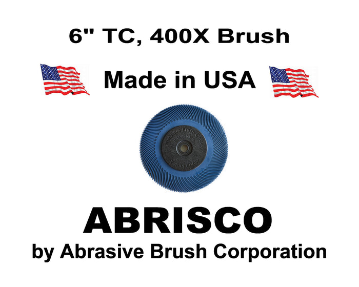 6" TC Brush 400X, 1 Brush per Box