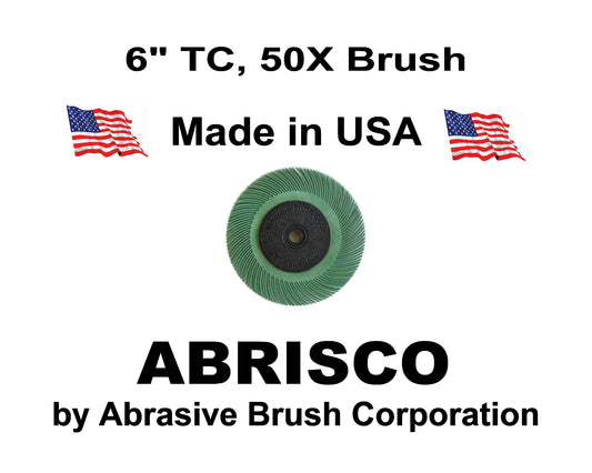 6" TC Brush 50X, 1 Brush per Box