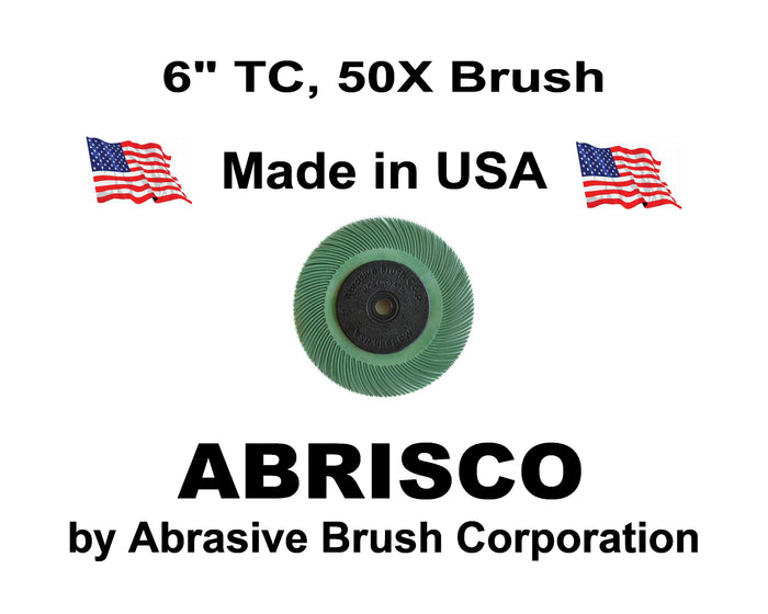 6" TC Brush 50X, 1 Brush per Box