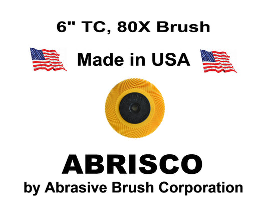 6" TC Brush 80X, 1 Brush per Box