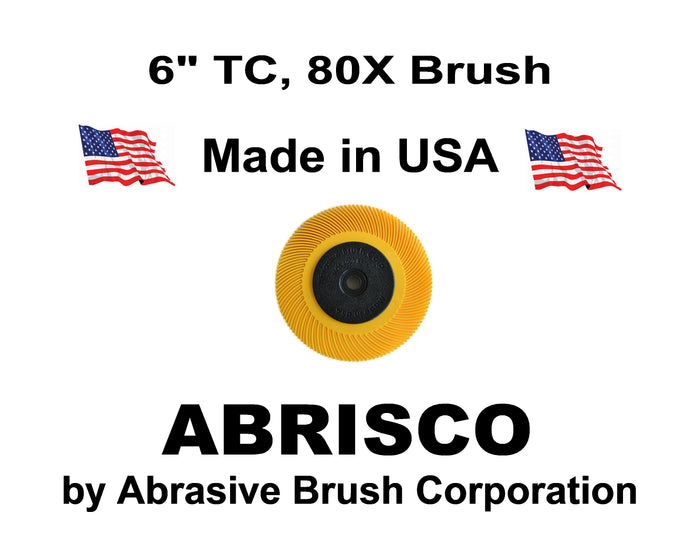 6" TC Brush 80X, 1 Brush per Box